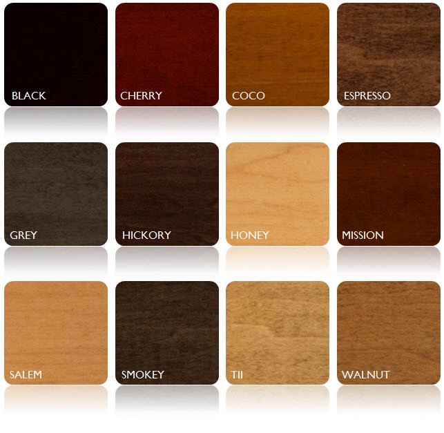 Maple Stain Options